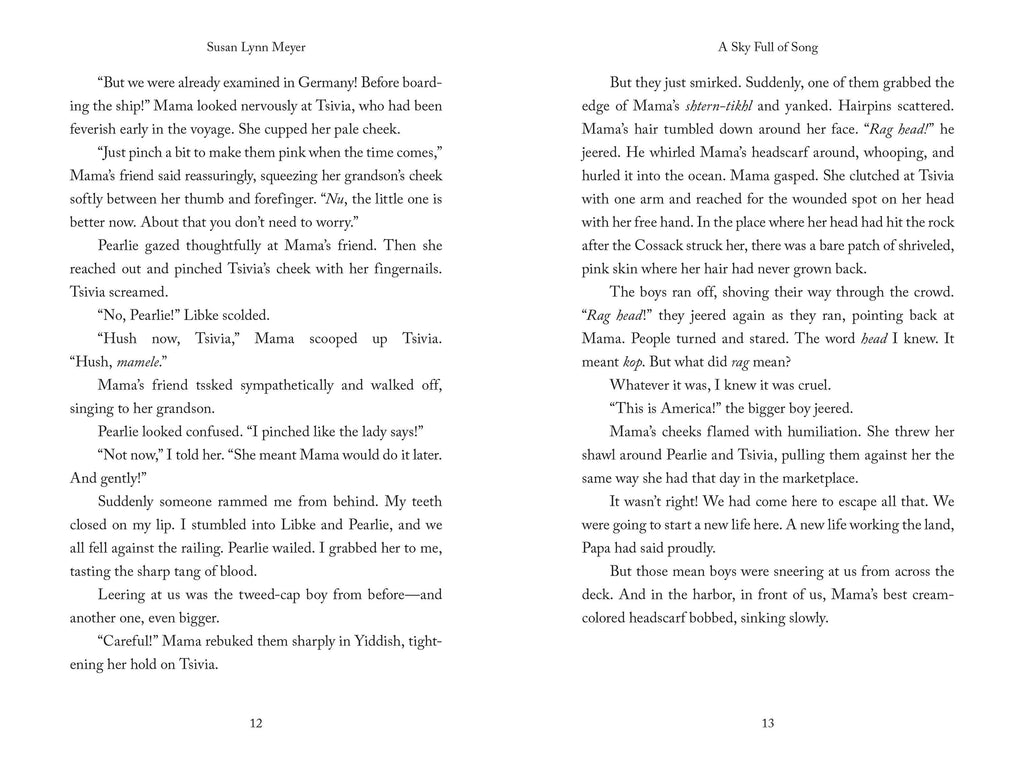 A Sky Full of Song by Susan Lynn Meyer