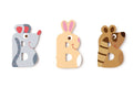 Scratch - Wooden Letter B - 3 Asstd styles