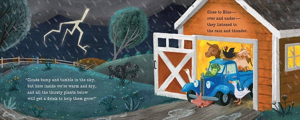 Good Night, Little Blue Truck Board Book: Alice Schertle