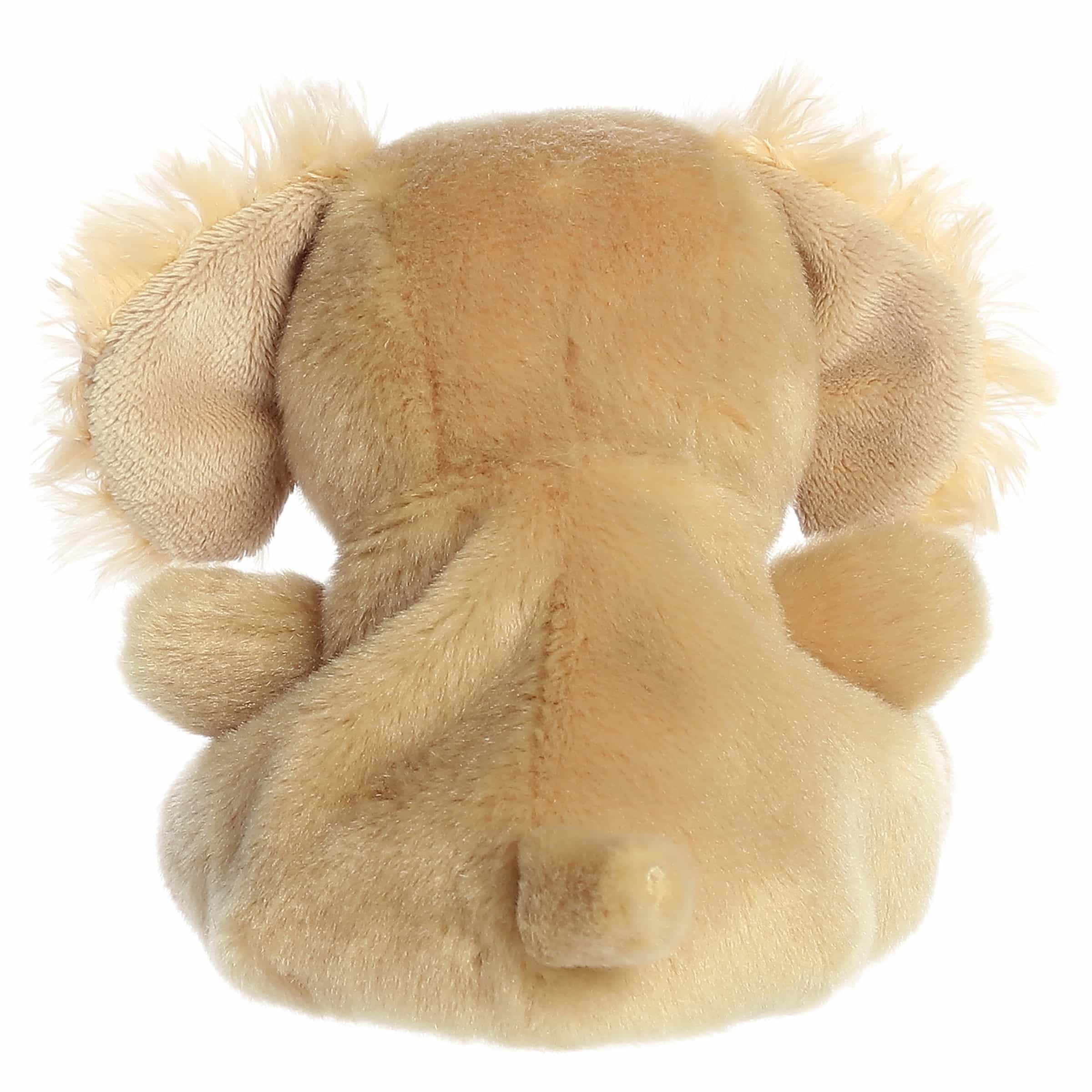5" Plush Oatmeal Goldendoodle Dog Palm Pal