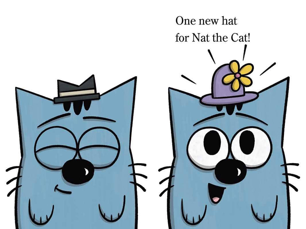 Nat the Cat Has a Hat by Jarrett Lerner