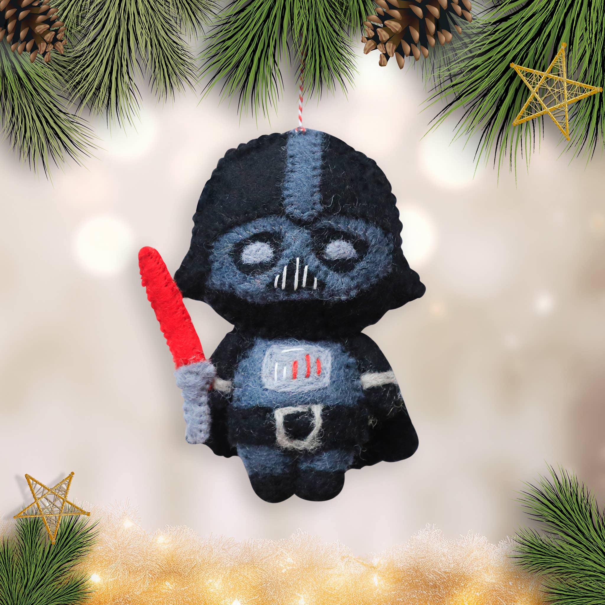 Felt Ornament Galactic Knight