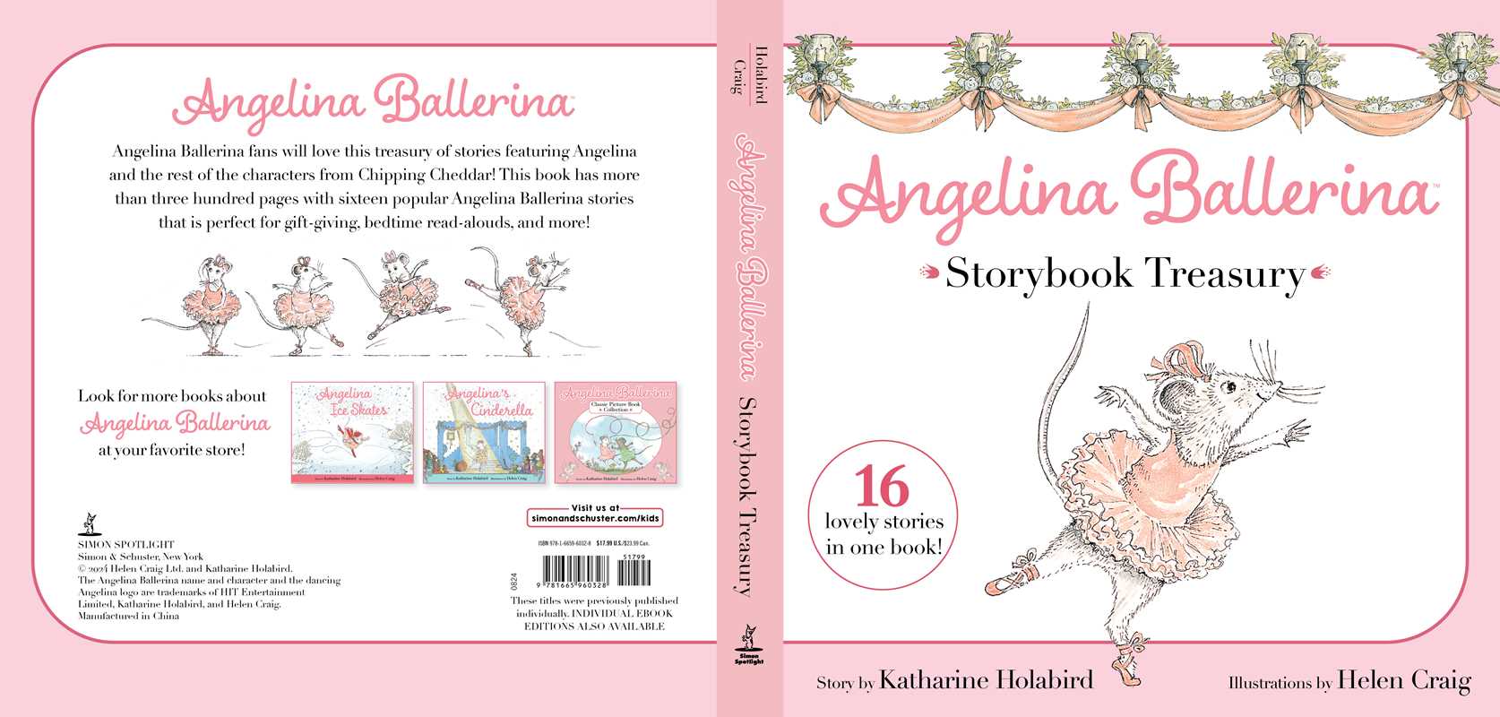 Angelina Ballerina Storybook Treasury by Katharine Holabird
