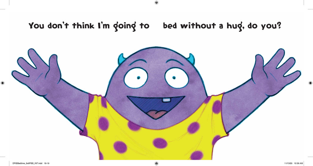 Don't Push The Button! Let's Say Good Night (board book)