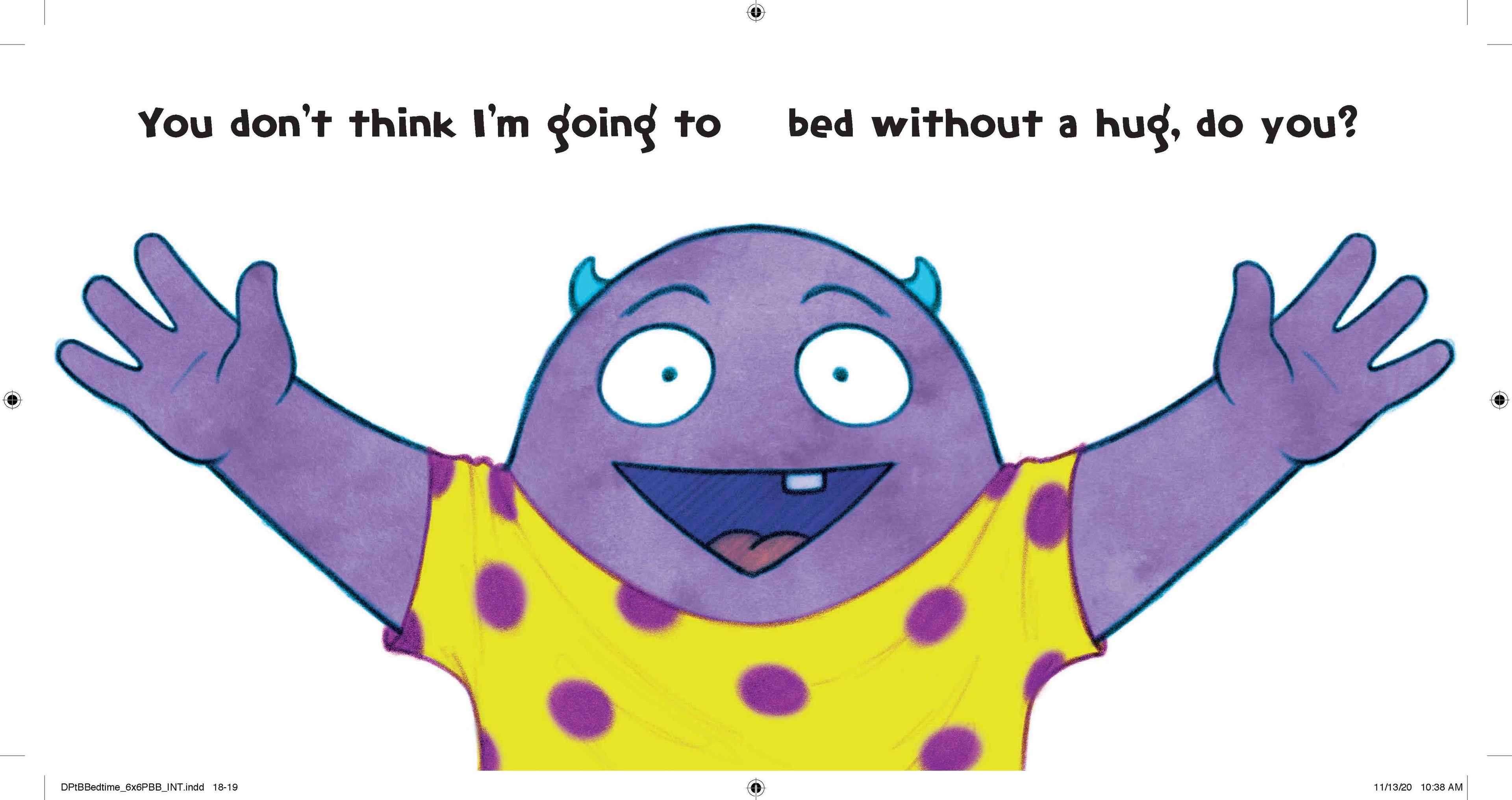 Don't Push The Button! Let's Say Good Night (board book)