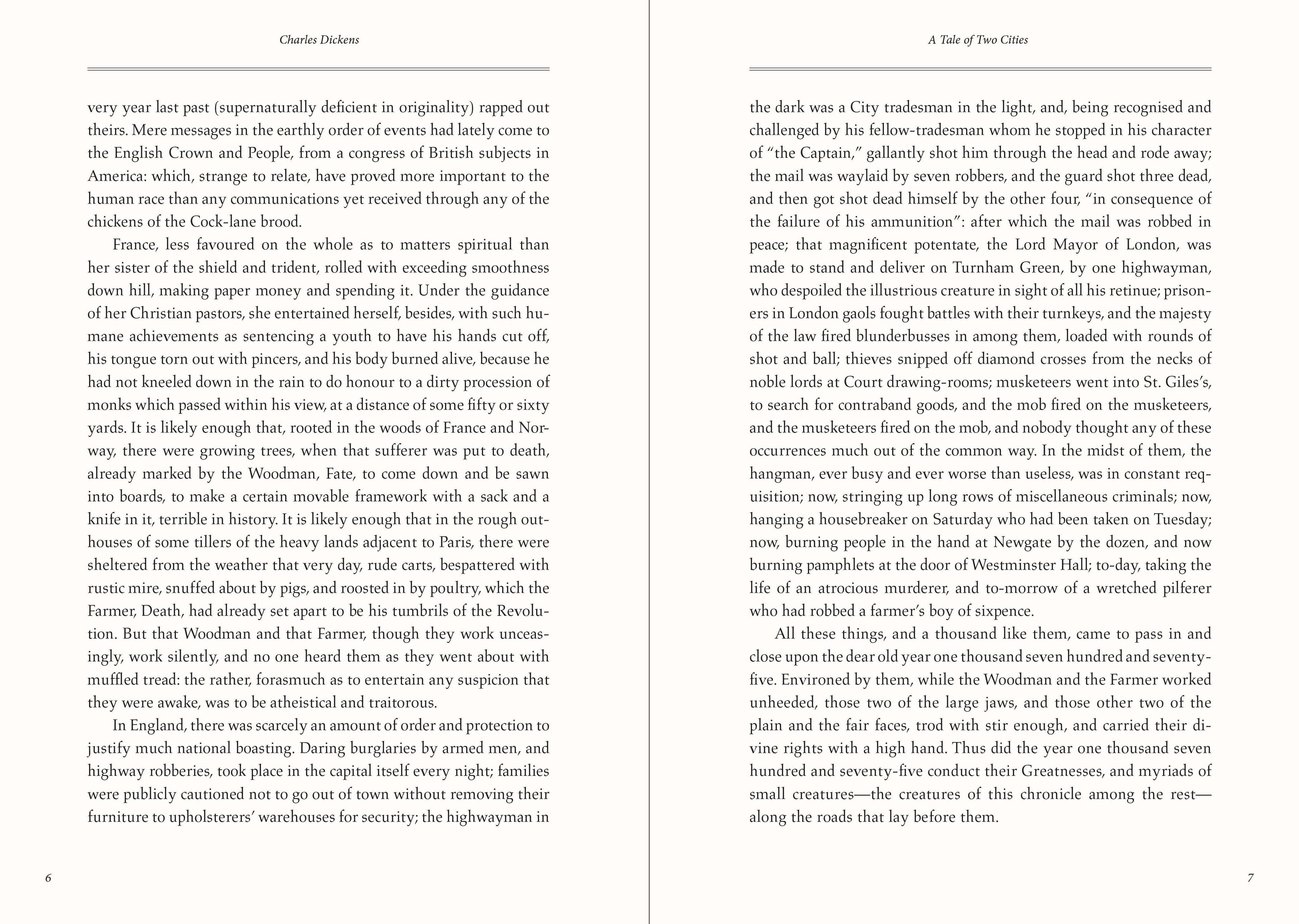 A Tale of Two Cities