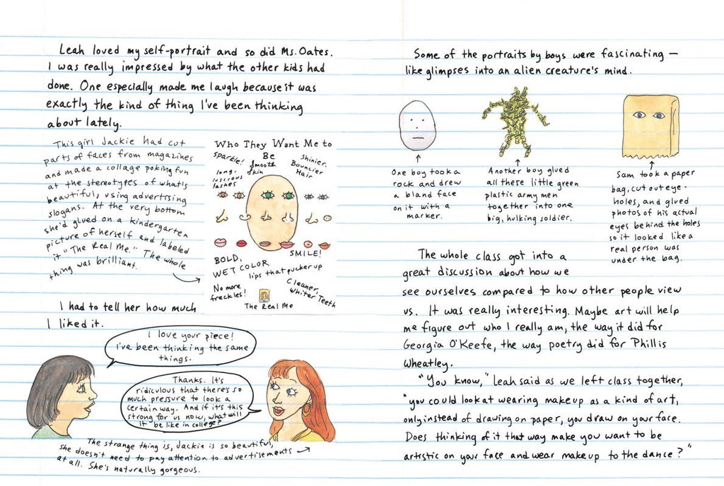 Amelia's 7th-Grade Notebook by Marissa Moss