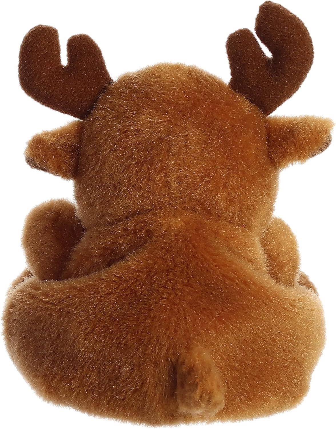5" Plush Pal Cinnamon Moose Palm Pals Stuffed Animal