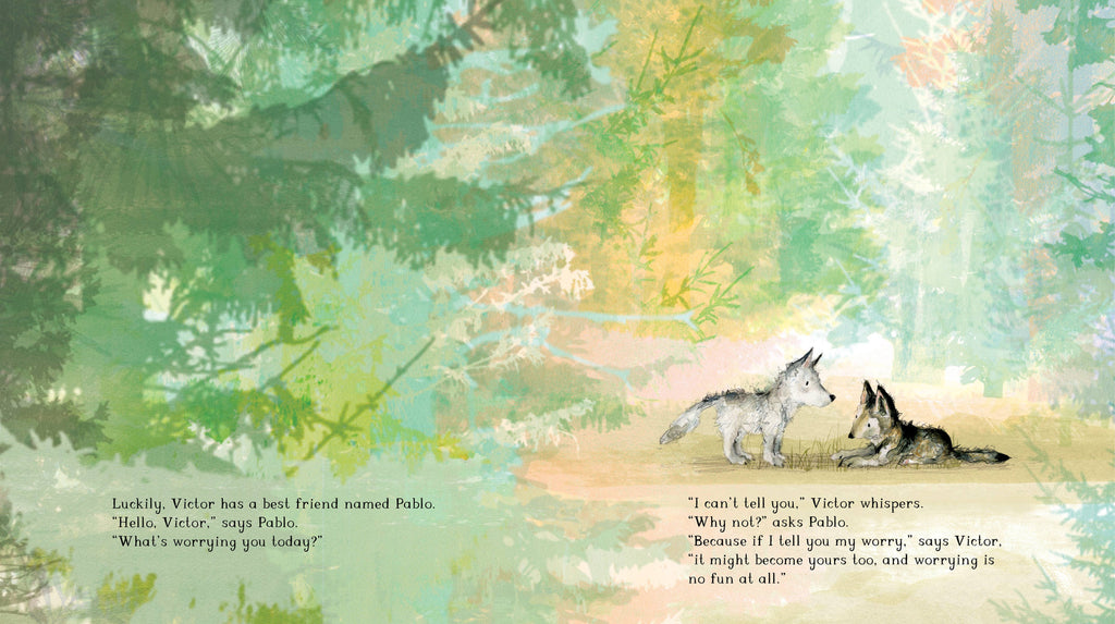 Victor, the Wolf with Worries by Catherine Rayner