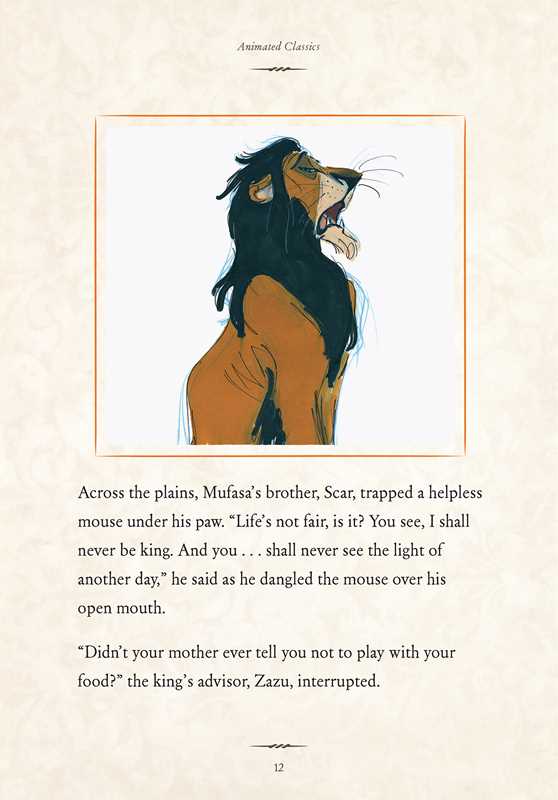 Disney Animated Classics: The Lion King by Editors of Studio Fun International