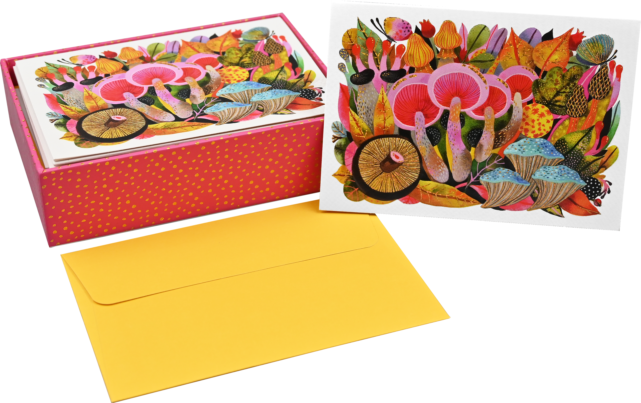 Mushroom Medley Note Cards