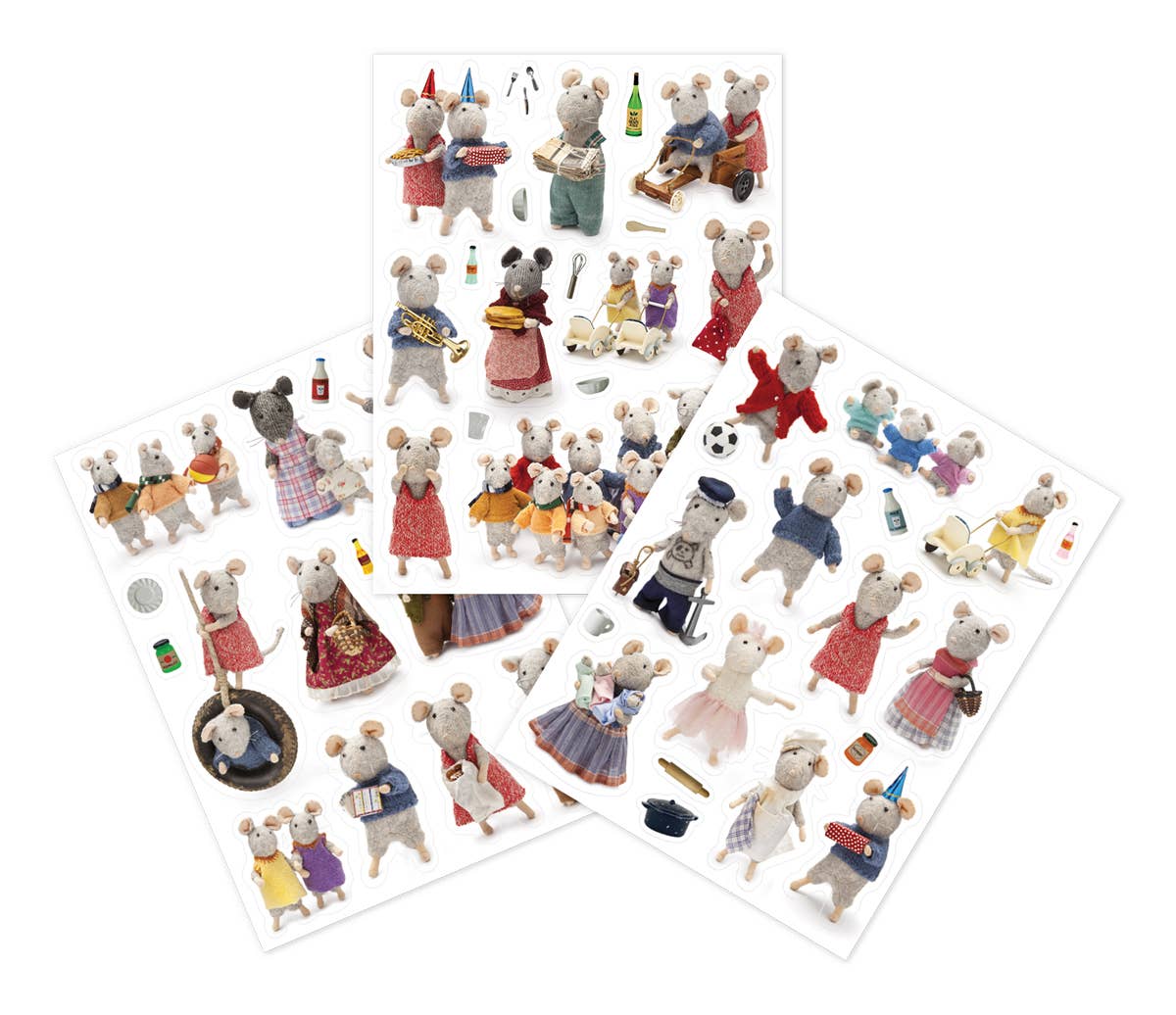 Sam & Julia - Sticker sheets, 3 sheets