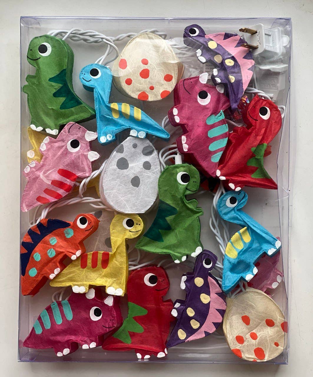 Plug-In String Lights Dinosaurs