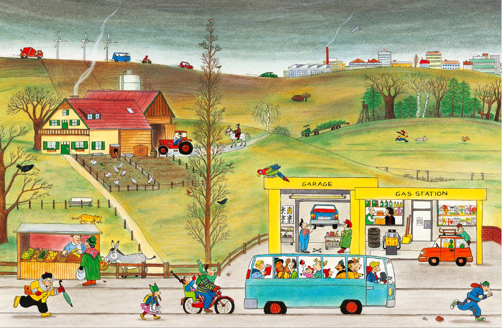 All Around Bustletown: Winter