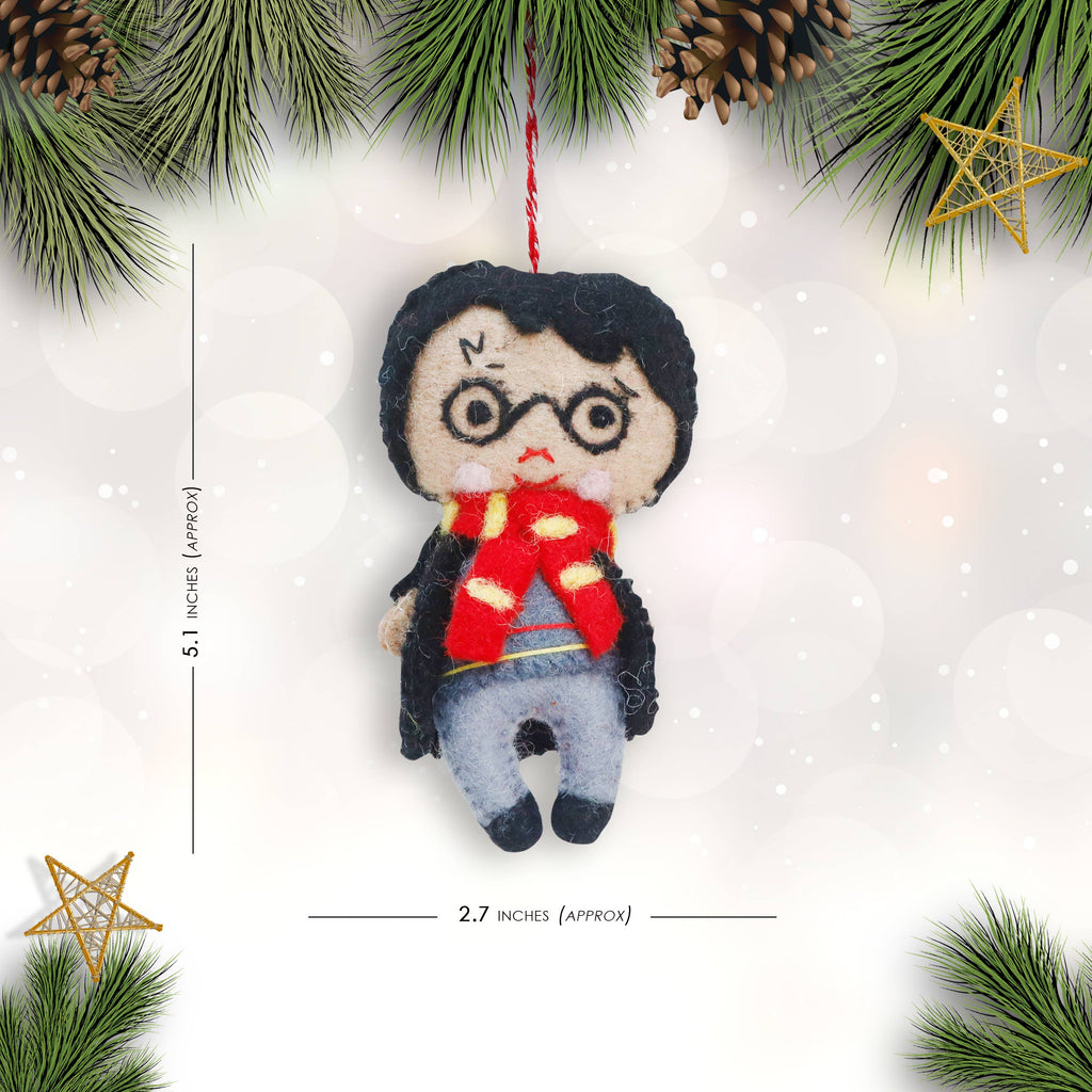 Felt Ornament Wizard Boy
