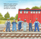 Let's Build a Little Train Picture Book
