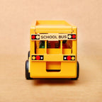 Wooden School Bus with Children
