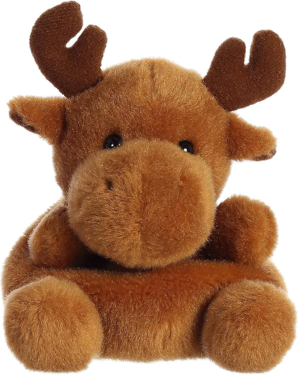 5" Plush Pal Cinnamon Moose Palm Pals Stuffed Animal