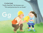 D is for Dump Truck Board Book