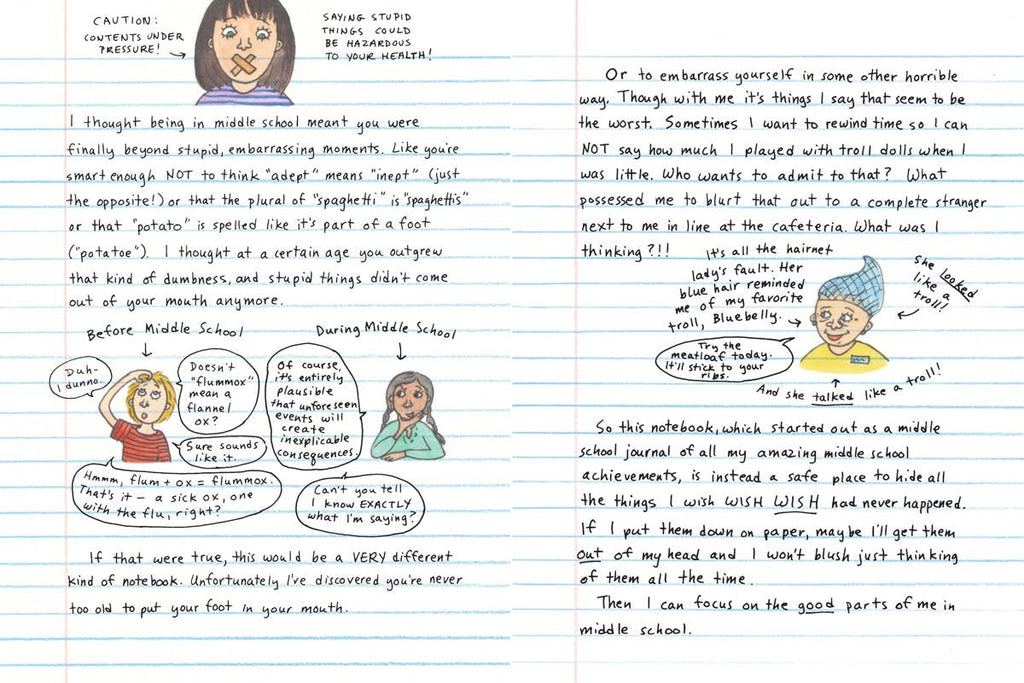 Amelia's Middle School Survival Guide by Marissa Moss