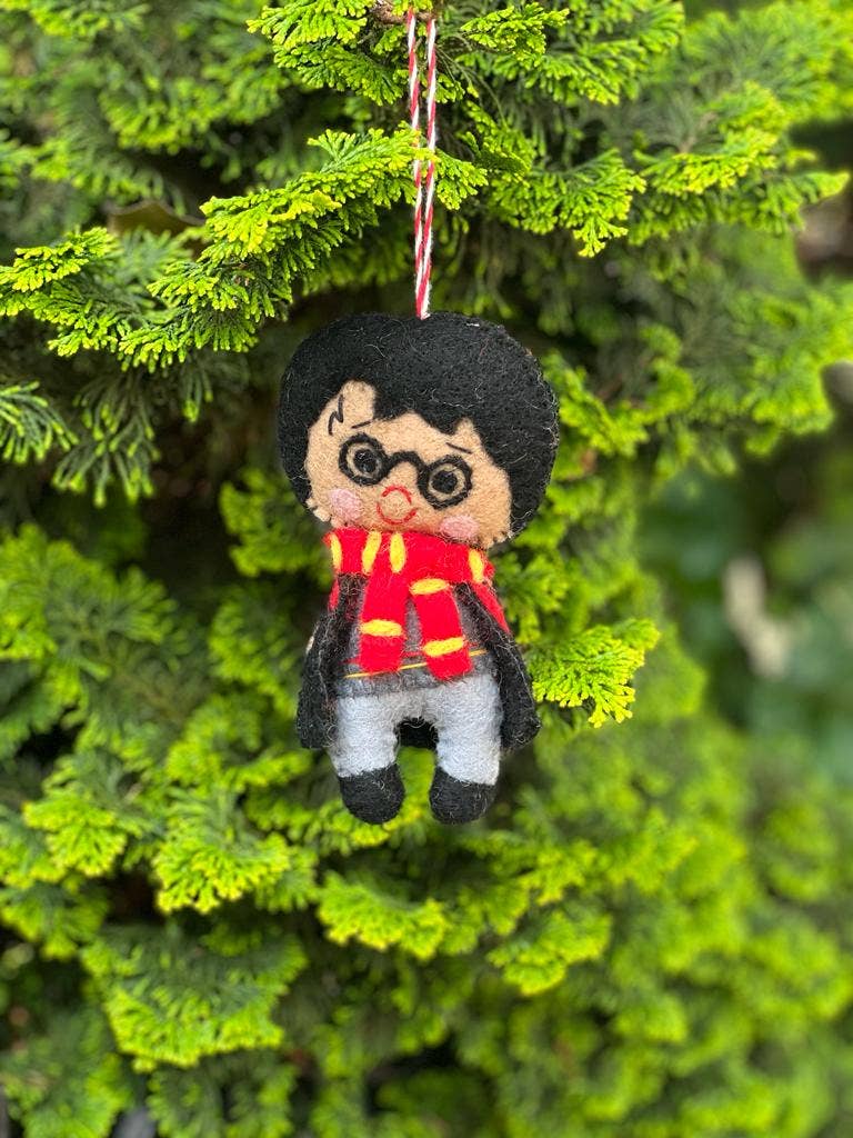 Felt Ornament Wizard Boy