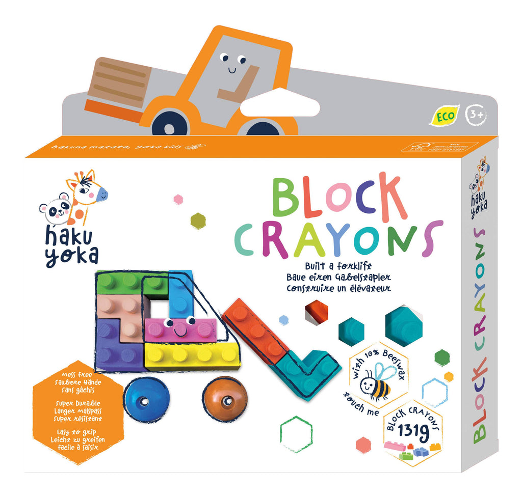 Haku Yoka - FULL Display Block Crayons, 9