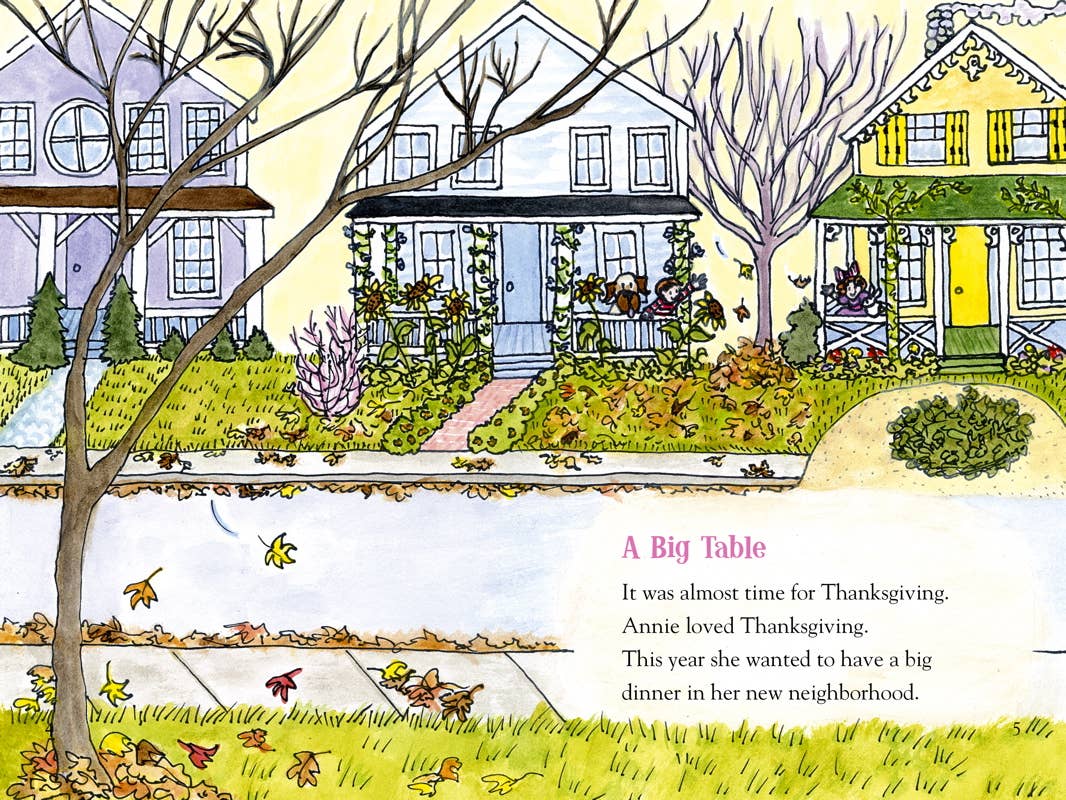 Annie and Snowball and the Thankful Friends by Cynthia Rylant