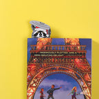 Naughty Christmas Raccoon Bookmark (it's die cut!)