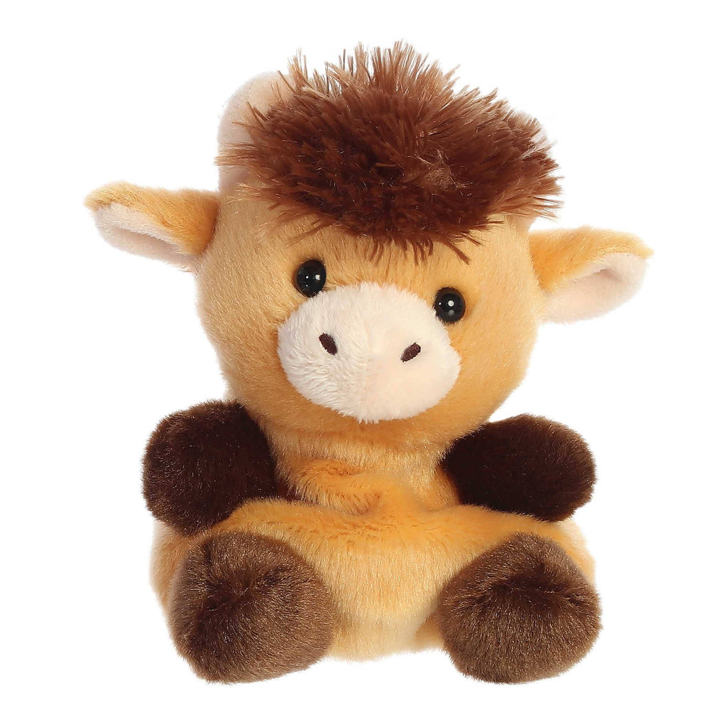 5" Plush Pal Highland Cow Palm Pals Stuffed Animal