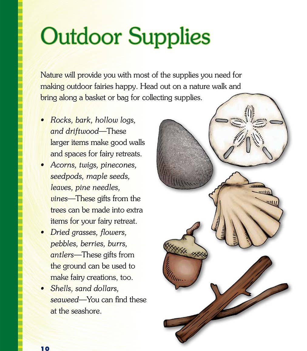 Creating Fairy Retreats: A hardcover Kid's craft book