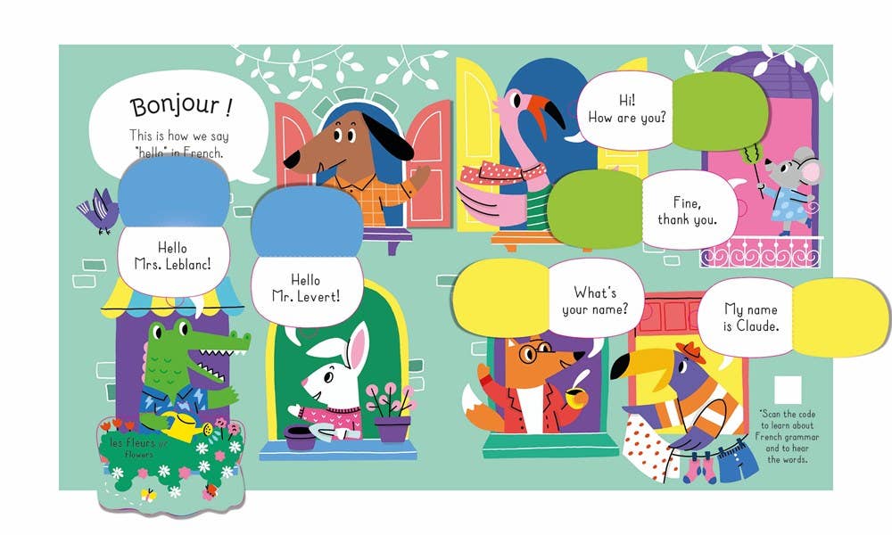 Lift-The-Flap First French : Usborne