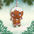 Felt Ornament Gingerbread Man