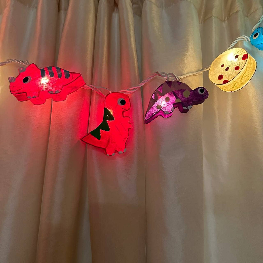 Plug-In String Lights Dinosaurs