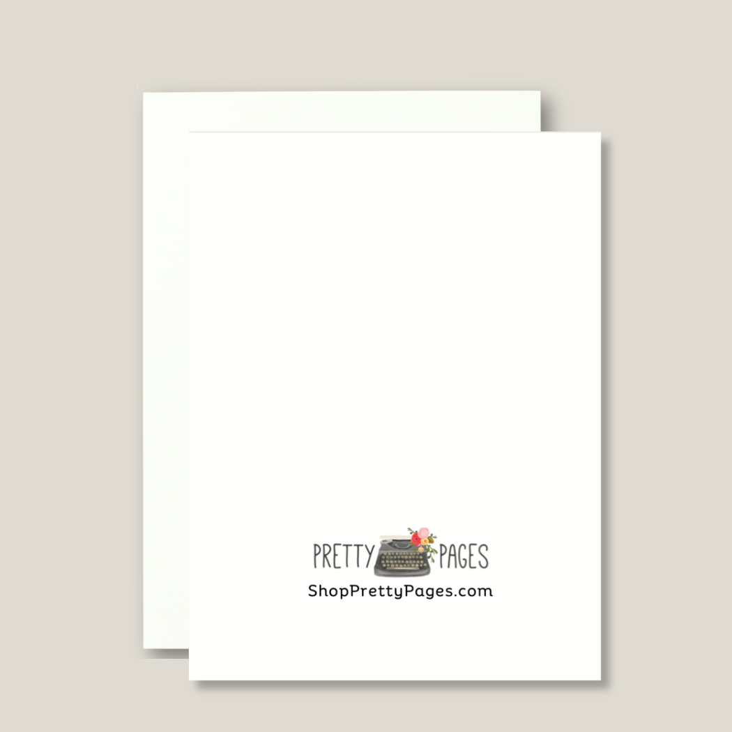Floral Block Print Blank Cards | Boxed Set