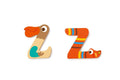 Scratch - Wooden Letter Z - 2 Asstd styles
