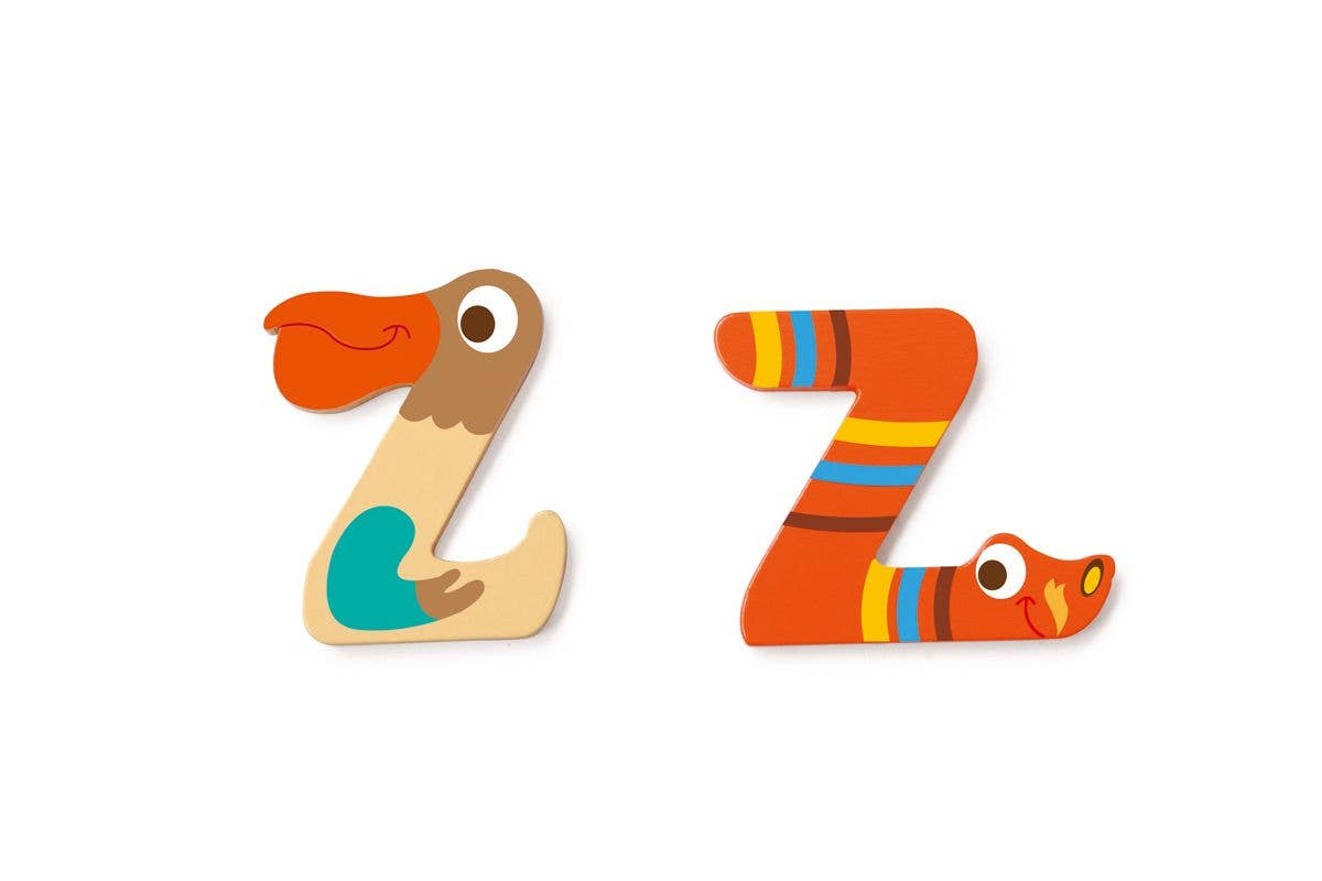Scratch - Wooden Letter Z - 2 Asstd styles