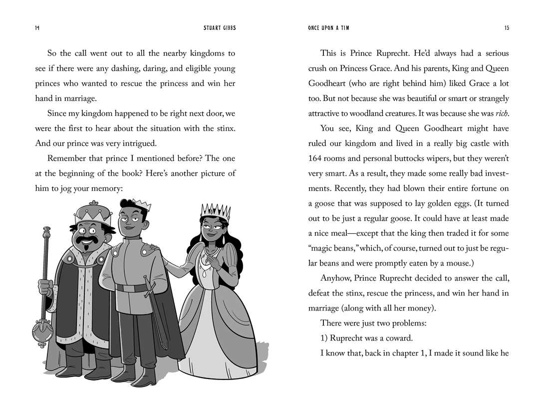 Once Upon a Tim by Stuart Gibbs