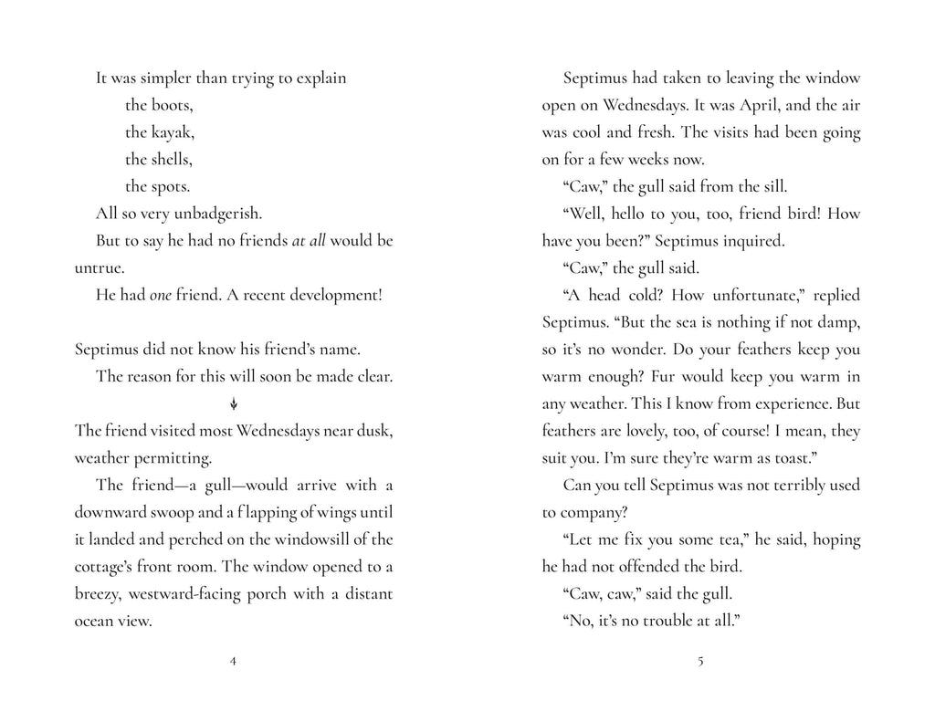 Bad Badger: A Love Story by Maryrose Wood (Hardcover)