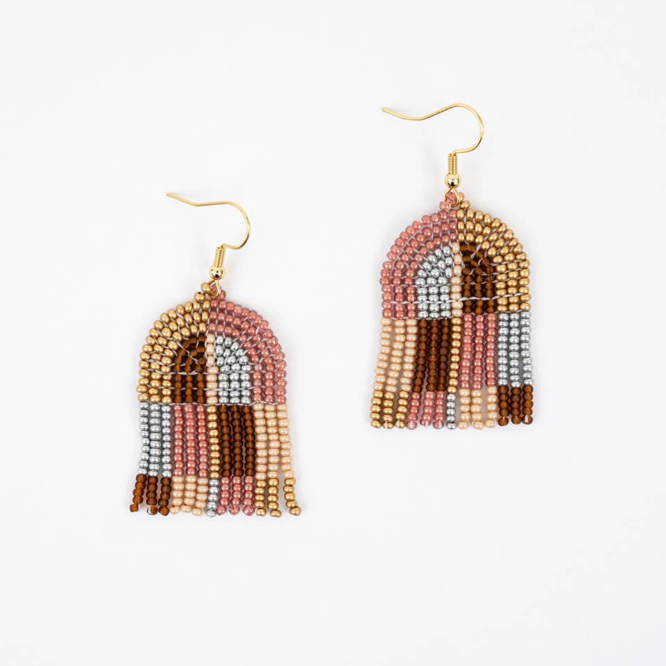 Patchwork Arco Earrings