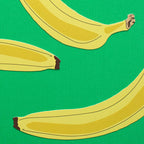 Banana Bookmark (it's die cut!)