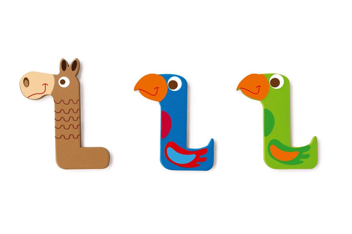 Scratch - Wooden Letter L - 3 Asstd styles
