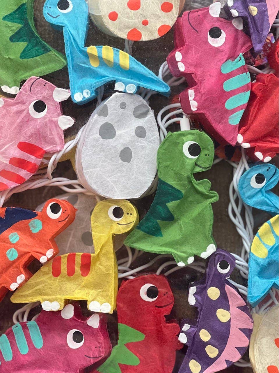 Plug-In String Lights Dinosaurs