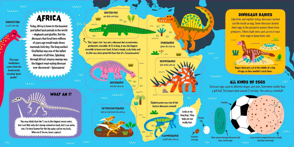 Lonely Planet Kids My First Lift the Flap Dinosaur Atlas