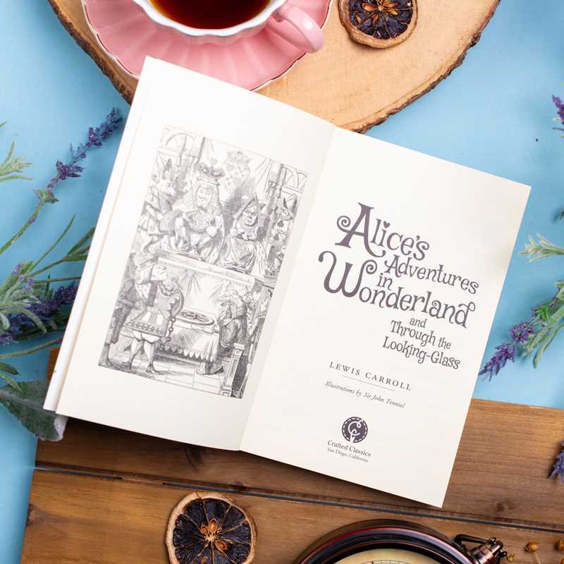 Alice's Adventures in Wonderland and Through the Looking-Glass (Keepsake Edition) by Lewis Carroll