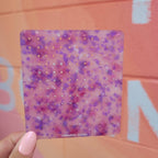Purple Terrazzo Travel Earring Holder