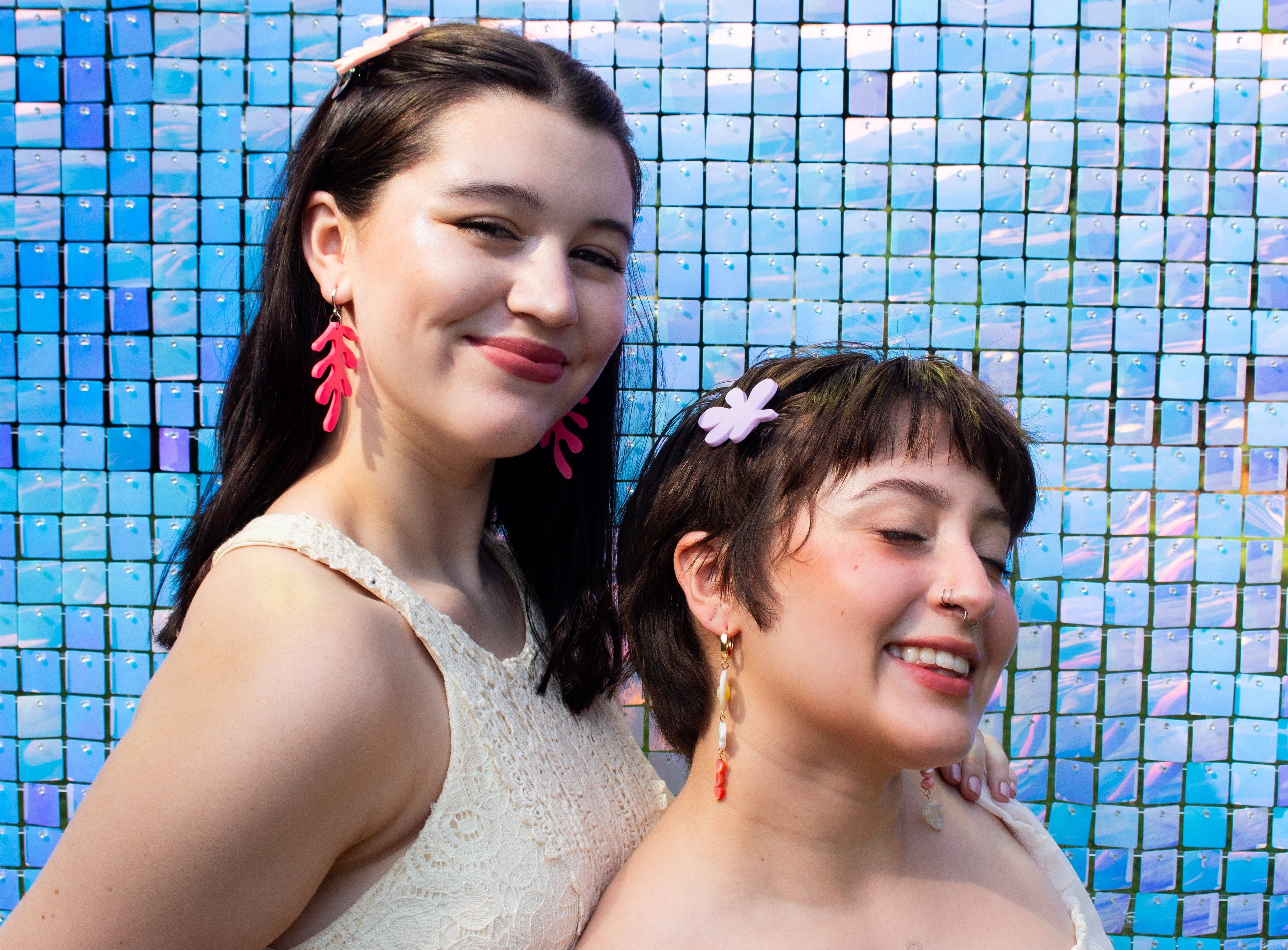 Happy as a Clam Beach Earrings