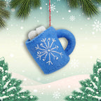 Felt Ornament Hot Cocoa