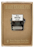 Typewriter Enamel Pin