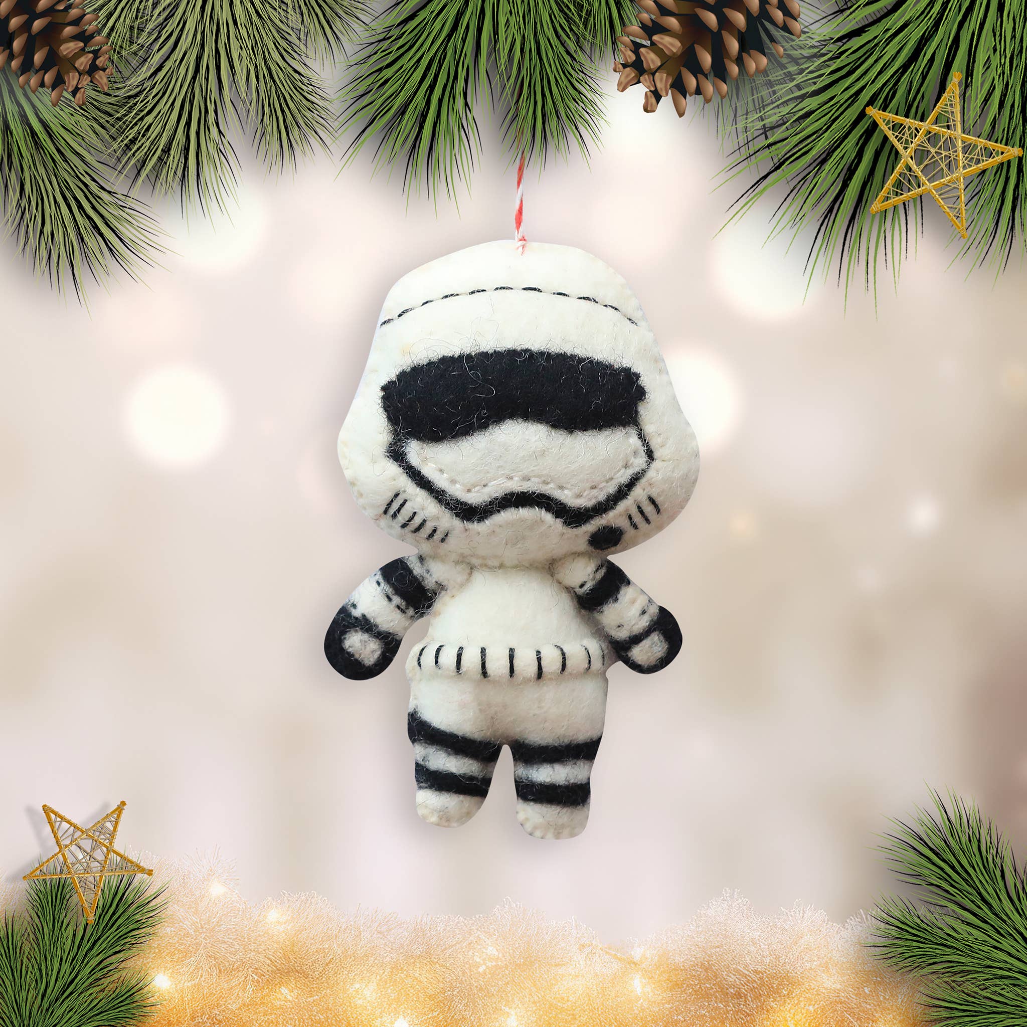 Felt Ornament Space Trooper