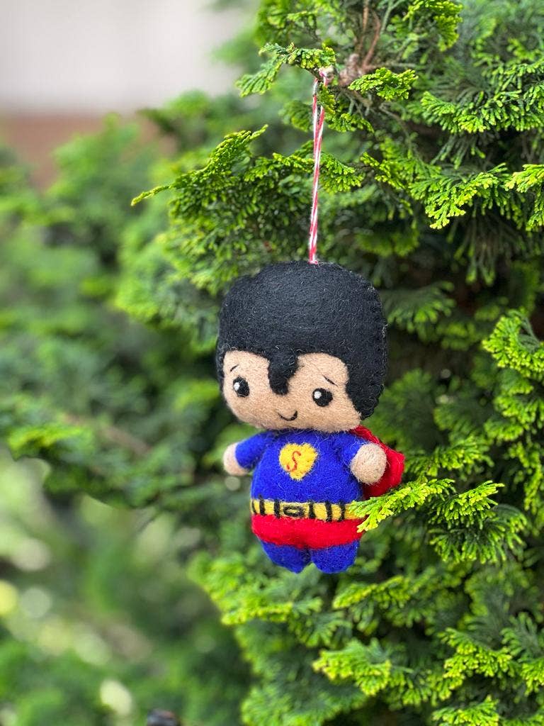 Felt Ornament Steel Titan